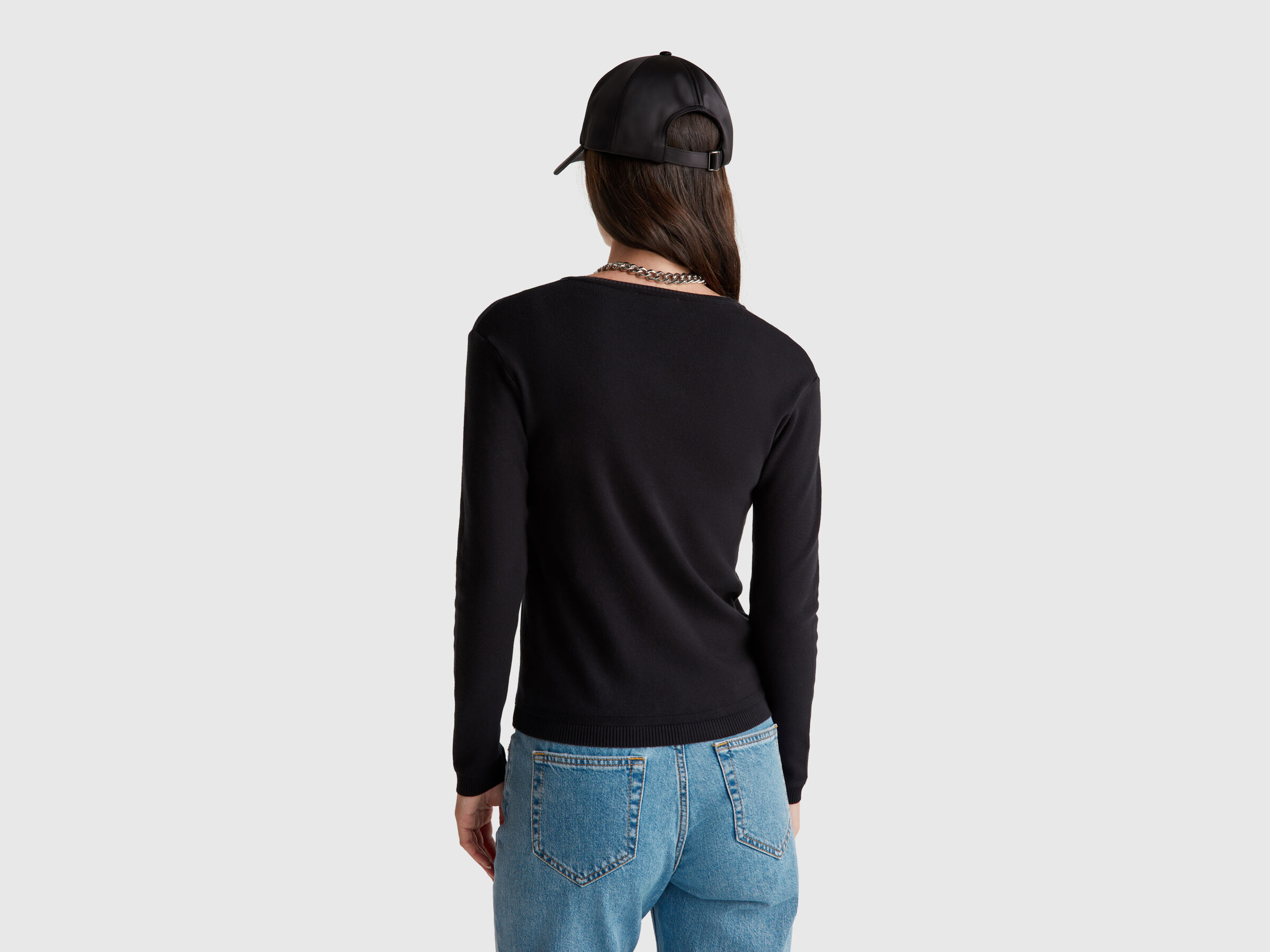 L/S SWEATER Mujer image number 3